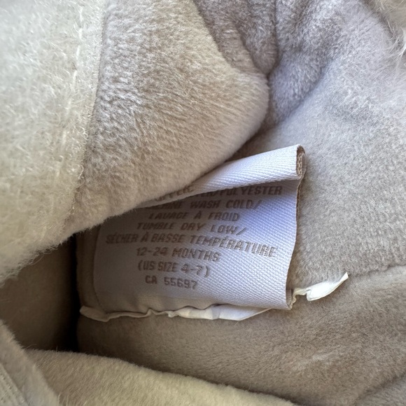 Restoration Hardware Baby Fur Bootie - Picture 3 of 4